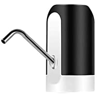 Los mejores  - USB de la Bomba Botella de Agua de Bebida de Carga automática de la Bomba de Agua portátil Interruptor eléctrico Botella…